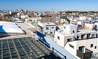 狭い住宅街にも運送可能